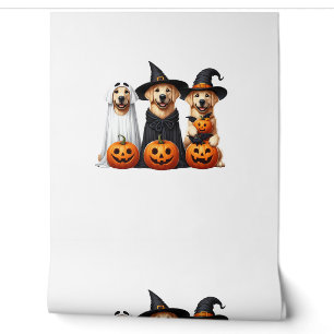 Golden Retriever Ghost Halloween Hundeliebhaber Tapete