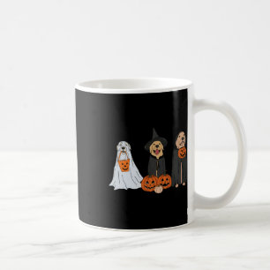 Golden Retriever Ghost Halloween Trick oder Treat Kaffeetasse