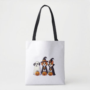 Golden Retriever Ghost Halloween Trick oder Treat Tasche