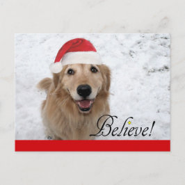 Golden Retriever Glaube Weihnachten