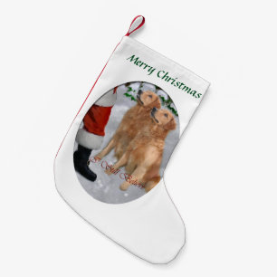 Golden retriever glauben Weihnachten Kleiner Weihnachtsstrumpf