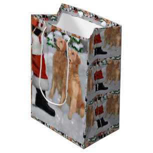 Golden retriever glauben Weihnachten Mittlere Geschenktüte