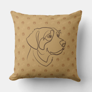 Golden Retriever Golden Muster Kissen