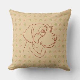 Golden Retriever Golden Muster Kissen