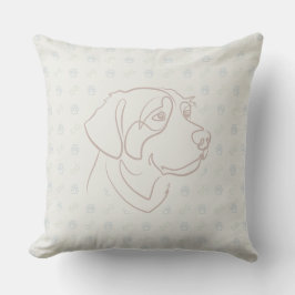 Golden Retriever Golden Muster Kissen