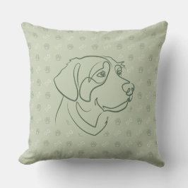 Golden Retriever Golden Muster Kissen