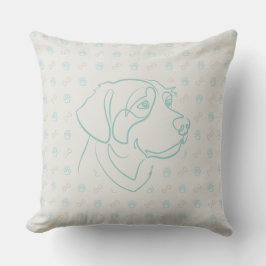 Golden Retriever Golden Muster Kissen