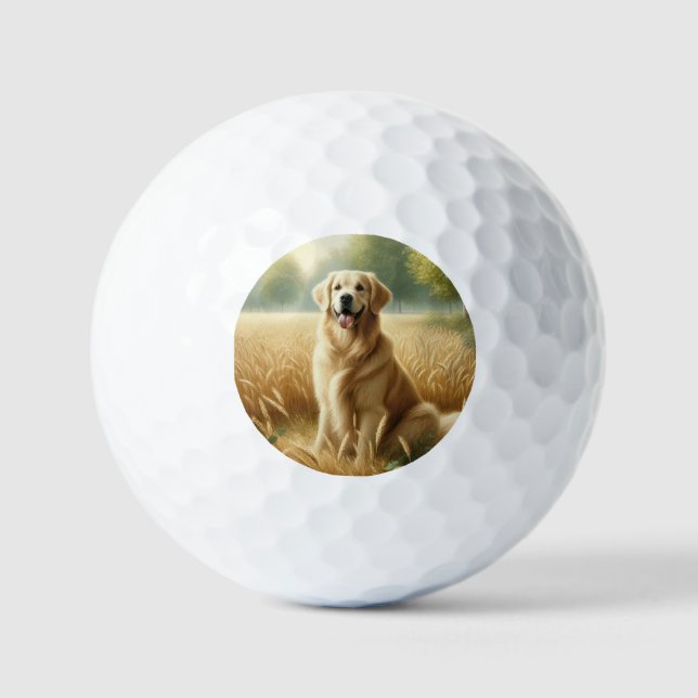Golden Retriever Golfball (Vorderseite)