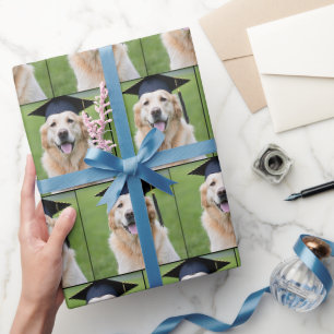 Golden Retriever Graduate Geschenkpapier