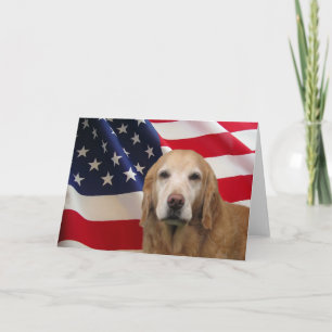 Golden Retriever Grußkarte Karte