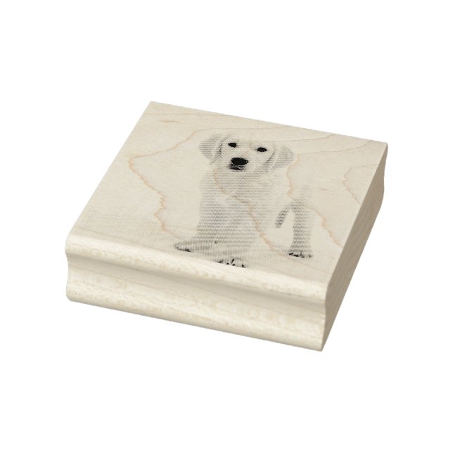 Golden Retriever Gummistempel (Stempel)