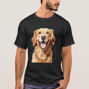 Golden Retriever Guter Junge T-Shirt