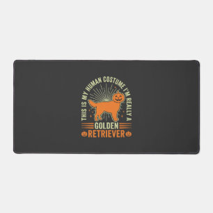 Golden Retriever Halloween Kostüm für Menschen Vin Schreibtischunterlage