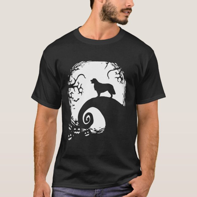 Golden Retriever Halloween Kostüm T-Shirt (Vorderseite)