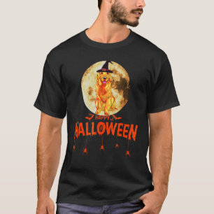 Golden Retriever Halloween T-Shirt