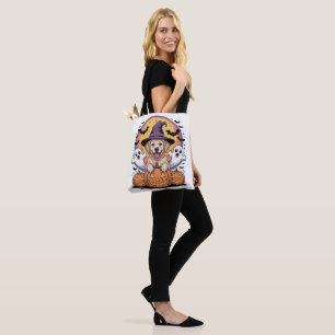 Golden Retriever Halloween Tasche