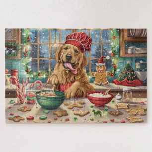 Golden Retriever Holiday Baking: Feierliche Weihna