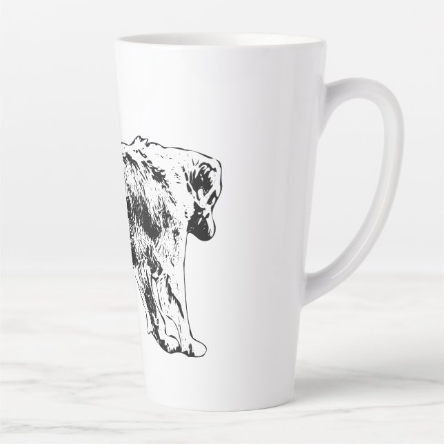 Golden Retriever Holiday Brew Milchtasse (Rechts)