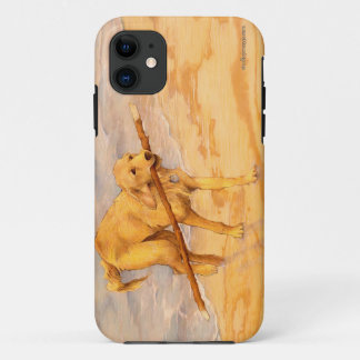 Golden retriever-horizontaler Kunst-Telefon-Kasten title_seo2