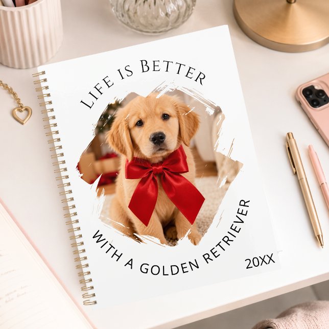 Golden Retriever Hund Foto Planer (Von Creator hochgeladen)