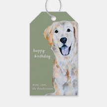 Golden Retriever Hund Happy Birthday