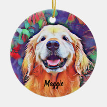 Golden retriever-Hund im vibrierenden
