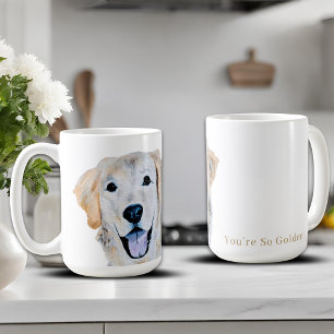 Golden Retriever Hund Kaffeetasse