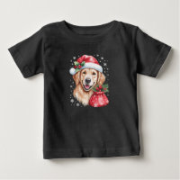 Golden Retriever Hund Weihnachts-Weihnachtsfeier
