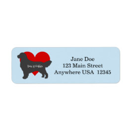 Golden Retriever Hunde Silhouette Liebe ist Golden