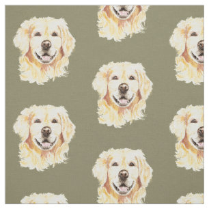 Golden Retriever Hunde Tierwerbung Stoff