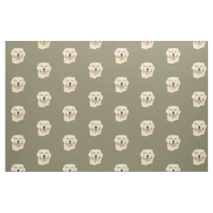 Golden Retriever Hunde Tierwerbung Stoff