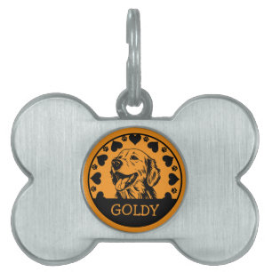 Golden Retriever-Hundebesitzer Tiermarke