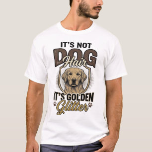 Golden Retriever Hundehaar Vintage Lustiges Shirt
