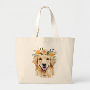 Golden Retriever Jumbo Tasche