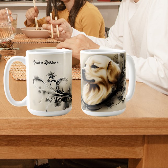 Golden Retriever Kaffeetasse (Von Creator hochgeladen)