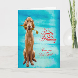Golden Retriever Karte