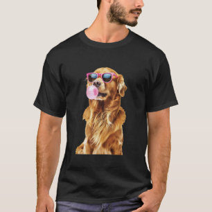 Golden Retriever Kaugummi T-Shirt
