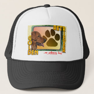 GOLDEN RETRIEVER! KEIN GEWÖHNLICHER HUND! TRUCKERKAPPE