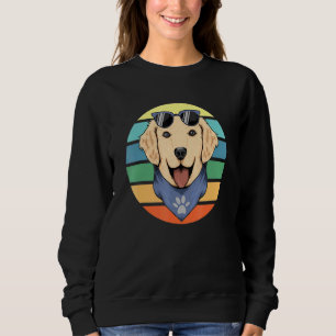Golden Retriever Kids Boys Girls Sonnenbrille Haus Sweatshirt