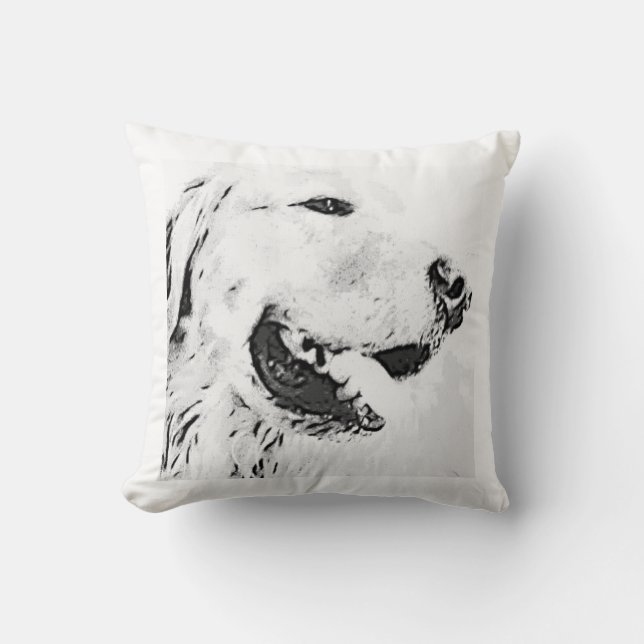 Golden retriever-Kissen Kissen (Vorderseite)