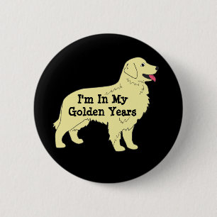 Golden retriever-Knopf Button
