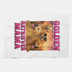 Golden Retriever Kopie Kopie Geschirrtuch