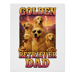Golden Retriever Kopie Kopie Kopie Poster