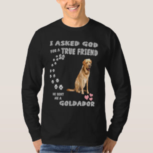 Golden Retriever Labrador Hund Mama Vater Kostüm N T-Shirt