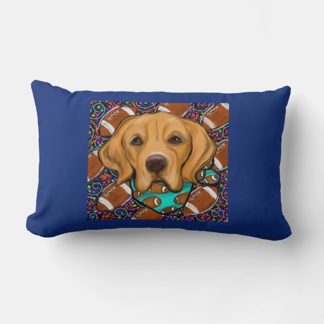 Golden Retriever Lendenkissen (Vorderseite)