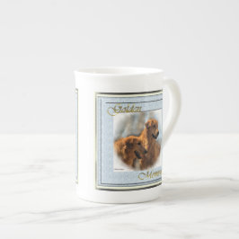 Golden Retriever Lovers Kunst und Kultur Prozellantasse