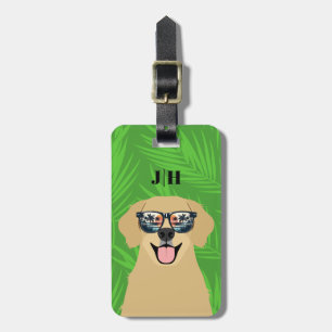 Golden Retriever Luggage Tag Gepäckanhänger