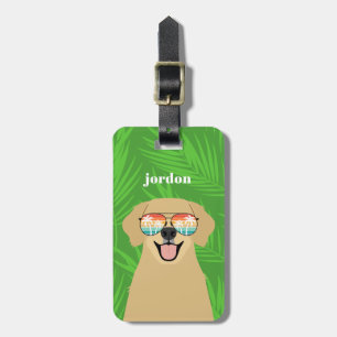 Golden Retriever Luggage Tags Gepäckanhänger