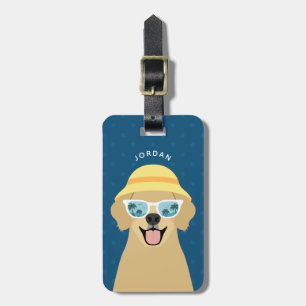 Golden Retriever Luggage Tags Gepäckanhänger