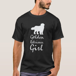Golden Retriever Mädchen Und Hund 1 T-Shirt